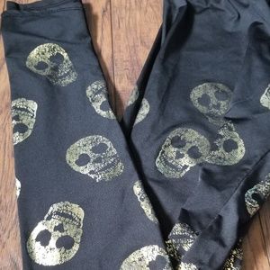 Skull leggings